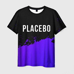 Футболка мужская Placebo Purple Grunge, цвет: 3D-принт