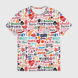 Футболка мужская MY NAME, цвет: 3D-принт