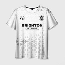 Футболка мужская Brighton Champions Униформа, цвет: 3D-принт