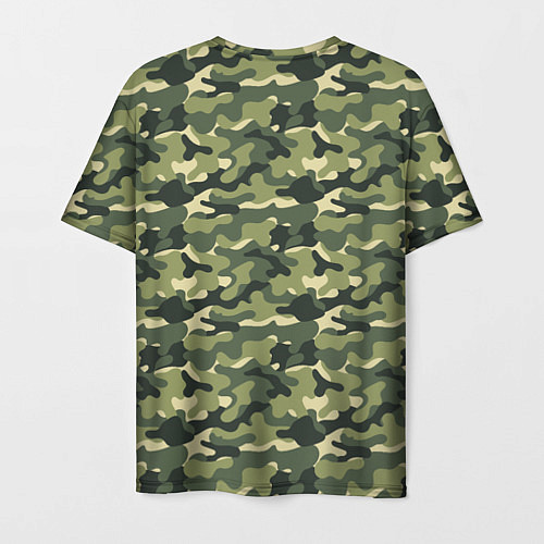 Мужская футболка Один в поле воин если он по-русски скромен / 3D-принт – фото 2