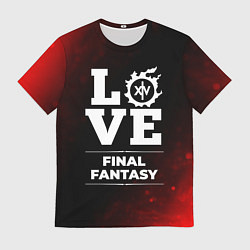 Футболка мужская Final Fantasy Love Классика, цвет: 3D-принт