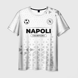 Футболка мужская Napoli Champions Униформа, цвет: 3D-принт