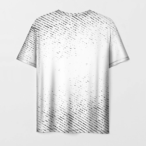 Мужская футболка Infiniti с потертостями на светлом фоне / 3D-принт – фото 2