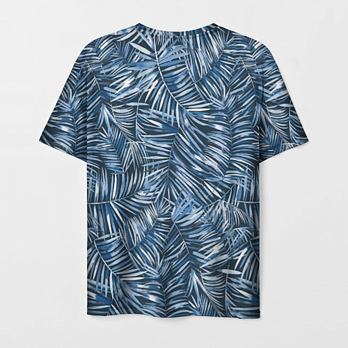 Мужская футболка Тропические листья пальмы / 3D-принт – фото 2