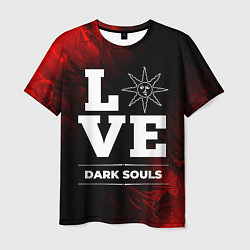 Футболка мужская Dark Souls Love Классика, цвет: 3D-принт