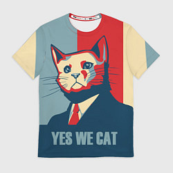 Футболка мужская YES WE CAN T, цвет: 3D-принт