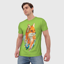 Футболка мужская Fox patrikeevna, цвет: 3D-принт — фото 2