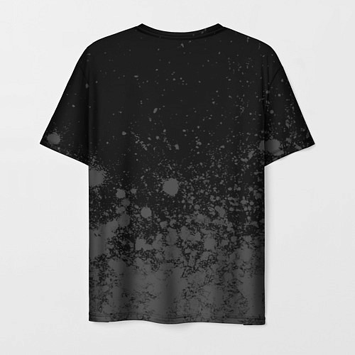 Мужская футболка Breaking Benjamin glitch на темном фоне: символ св / 3D-принт – фото 2