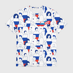 Мужская футболка Русский народ