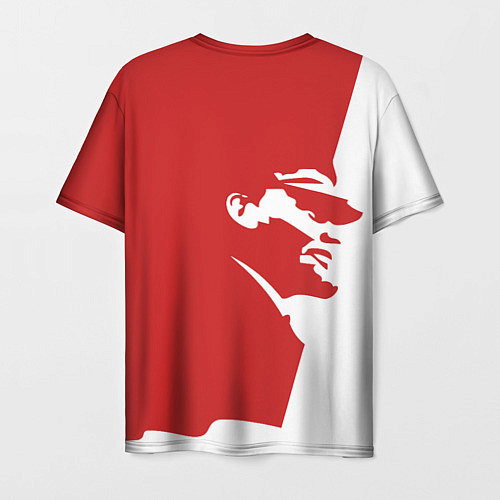Мужская футболка СССР Владимир Ильич Ленин / 3D-принт – фото 2