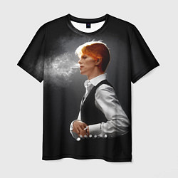 Футболка мужская David Bowie - Thin White Duke, цвет: 3D-принт