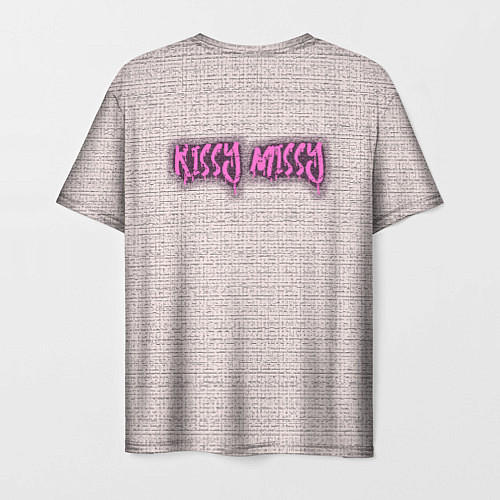 Мужская футболка Киси Миси объёмная игрушка - Kissy Missy / 3D-принт – фото 2