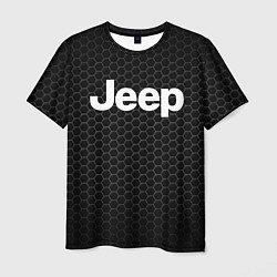 Футболка мужская Jeep Соты, цвет: 3D-принт