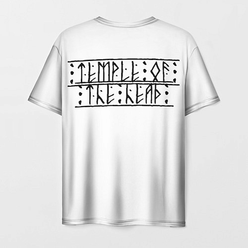 Мужская футболка Храм Головы / 3D-принт – фото 2