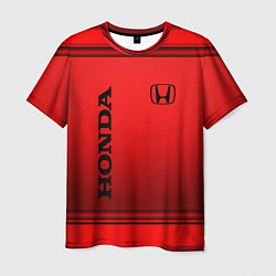 Футболка мужская Хонда - спорт, цвет: 3D-принт