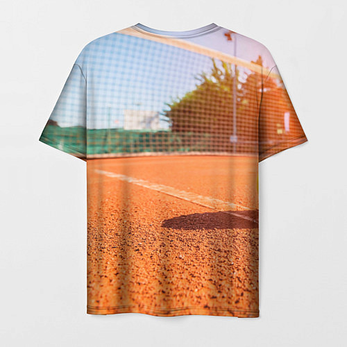 Мужская футболка Теннис - рассвет / 3D-принт – фото 2