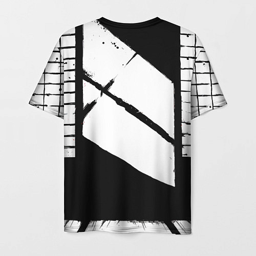 Мужская футболка Самурай и Доспехи / 3D-принт – фото 2