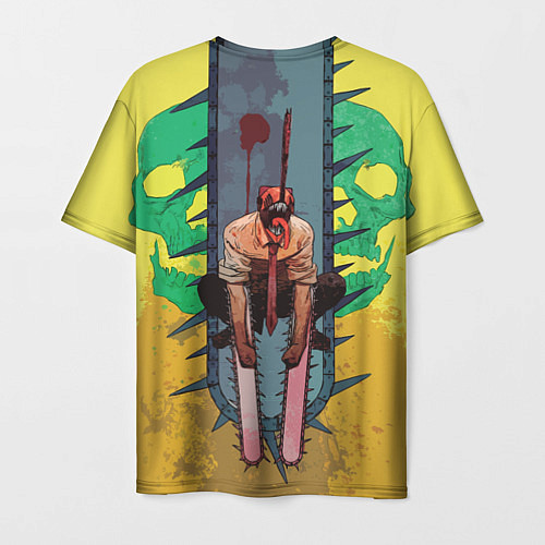 Мужская футболка Человек-бензопила : Дэндзи / 3D-принт – фото 2
