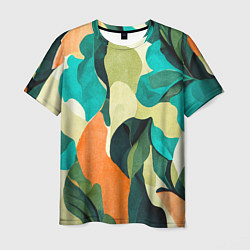 Футболка мужская Multicoloured camouflage, цвет: 3D-принт