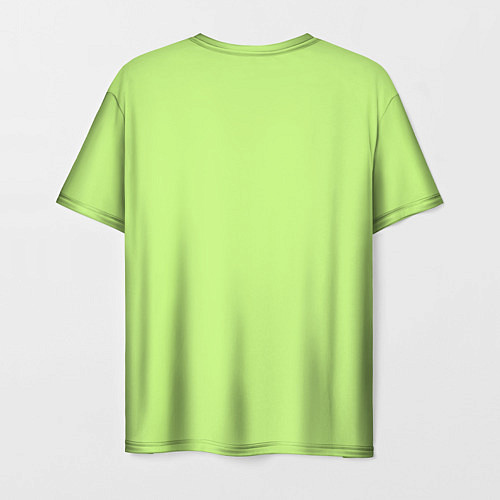 Мужская футболка Яркие экзотические рыбки / 3D-принт – фото 2
