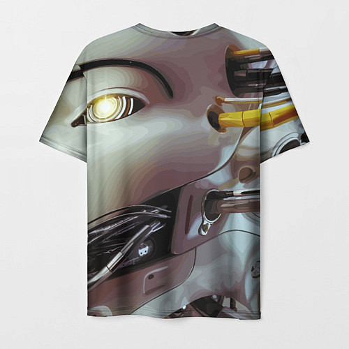 Мужская футболка Башка Барта Симпсона - Robopunk / 3D-принт – фото 2