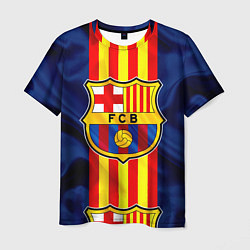 Футболка мужская Фк Барселона Лого, цвет: 3D-принт