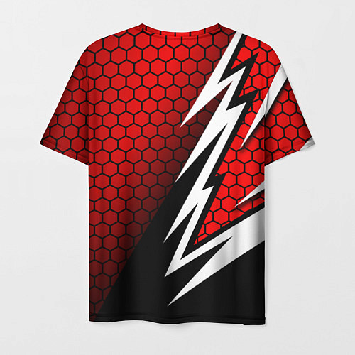 Мужская футболка Джиу - Джитсу : Красная броня / 3D-принт – фото 2