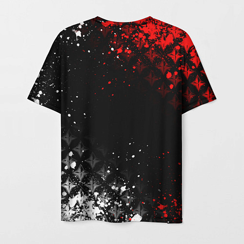 Мужская футболка Кадзуха - Мрачный геншин / 3D-принт – фото 2