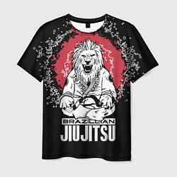 Футболка мужская Jiu-Jitsu red sun Brazil, цвет: 3D-принт