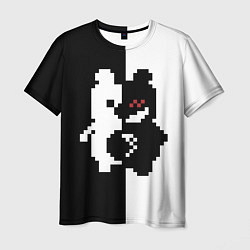 Футболка мужская Monokuma pixel, цвет: 3D-принт