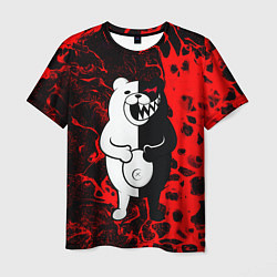 Футболка мужская Monokuma laughter, цвет: 3D-принт