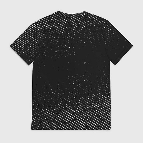 Мужская футболка GTA с потертостями на темном фоне / 3D-принт – фото 2