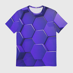 Мужская футболка Большие объёмные соты