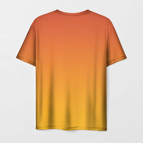 Мужская футболка Закат на побережье минимализм / 3D-принт – фото 2