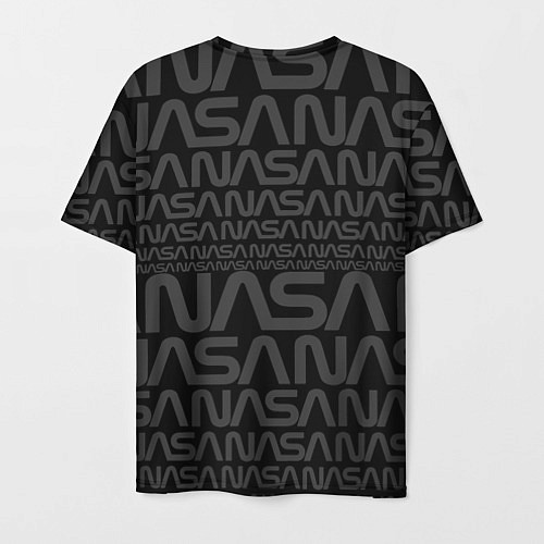 Мужская футболка Nasa паттерн / 3D-принт – фото 2