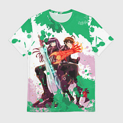 Футболка мужская Рокуро и Бэнио, цвет: 3D-принт