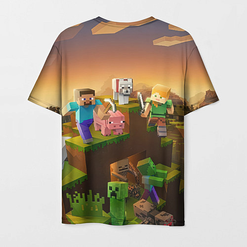 Мужская футболка Артур Minecraft / 3D-принт – фото 2