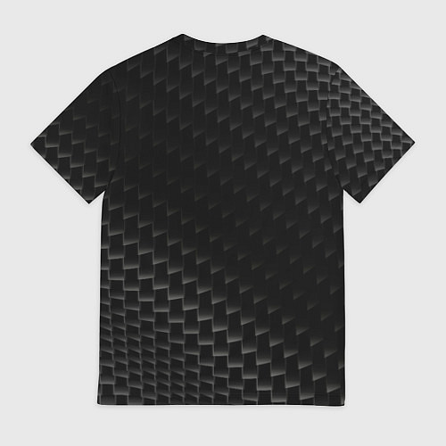 Мужская футболка Honda карбоновый фон / 3D-принт – фото 2