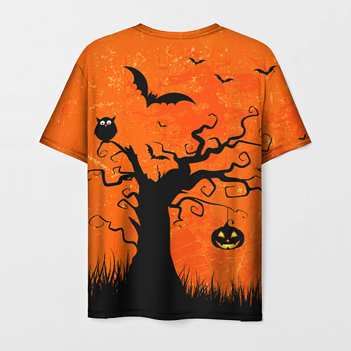 Мужская футболка Мрачное дерево / 3D-принт – фото 2
