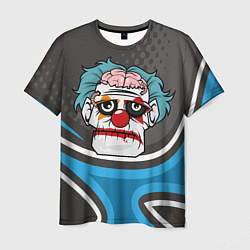 Футболка мужская Клоун - зомби, цвет: 3D-принт