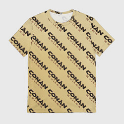 Мужская футболка Конан эксайлс узор
