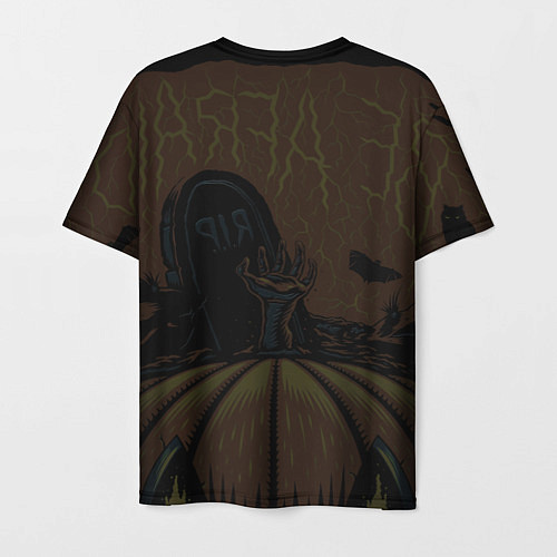 Мужская футболка Scary Halloween Хэллоуин / 3D-принт – фото 2