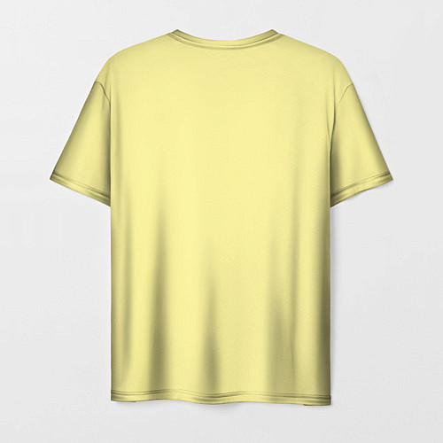 Мужская футболка Радужные друзья: Синий и Розовая / 3D-принт – фото 2