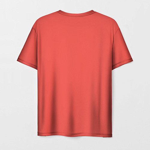 Мужская футболка Рождественский лис / 3D-принт – фото 2