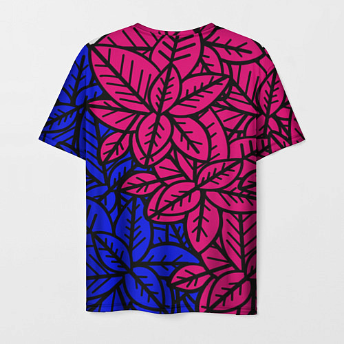 Мужская футболка Flowers paradise / 3D-принт – фото 2