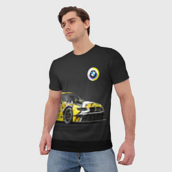 Футболка мужская BMW Motorsport - Racing team, цвет: 3D-принт — фото 2