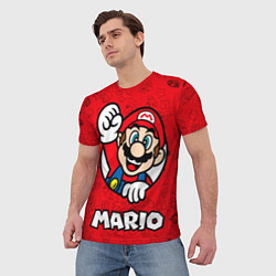 Футболка мужская Луиджи и Марио, цвет: 3D-принт — фото 2