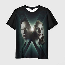 Футболка мужская X - Files, цвет: 3D-принт