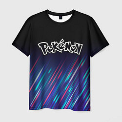 Футболка мужская Pokemon stream, цвет: 3D-принт