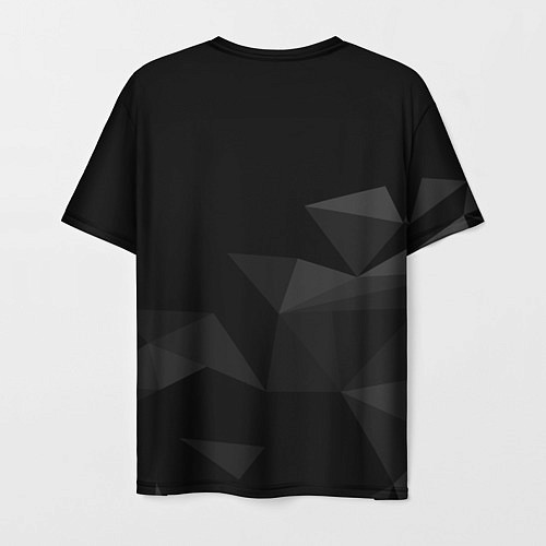 Мужская футболка Сборная Германии треугольники / 3D-принт – фото 2